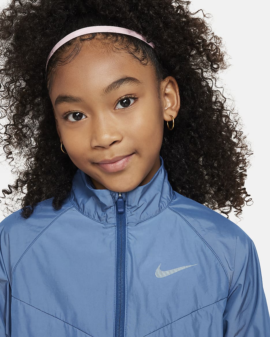 Nike Sportswear Windrunner Big Kids Girls Loose Jacket. Nike JP